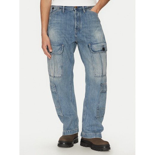 G-Star Raw Jeansy Bend 3D D26111-D499 H121 Niebieski Loose Fit ze sklepu MODIVO w kategorii Jeansy męskie - zdjęcie 182634626