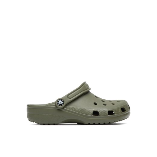 Crocs Klapki Classic 10001 Zielony ze sklepu MODIVO w kategorii Klapki męskie - zdjęcie 182634627