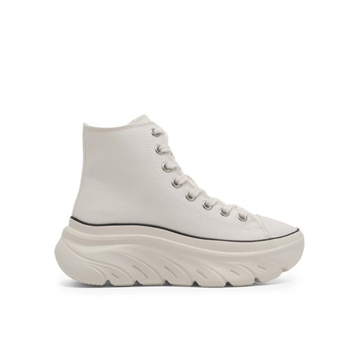 Skechers Sneakersy FUNKY STREET 177430 WHT Biały ze sklepu MODIVO w kategorii Buty sportowe damskie - zdjęcie 182634705