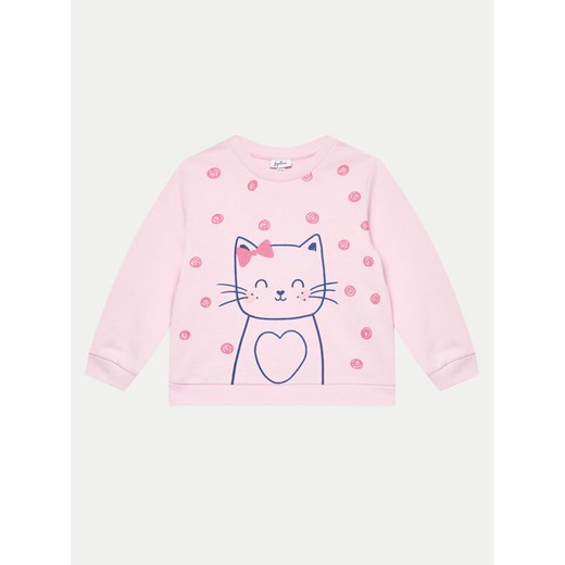 OVS Bluza 2094816 Różowy Regular Fit ze sklepu MODIVO w kategorii Bluzy dziewczęce - zdjęcie 182634785