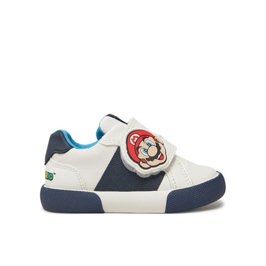 Geox Sneakersy B Gisli B551NC 000BC C0899 M Biały ze sklepu MODIVO w kategorii Buty sportowe dziecięce - zdjęcie 182634795