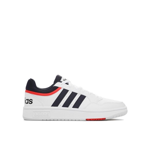 adidas Sneakersy Hoops 3.0 Low Classic Vintage Shoes GY5427 Biały ze sklepu MODIVO w kategorii Buty sportowe męskie - zdjęcie 182634808