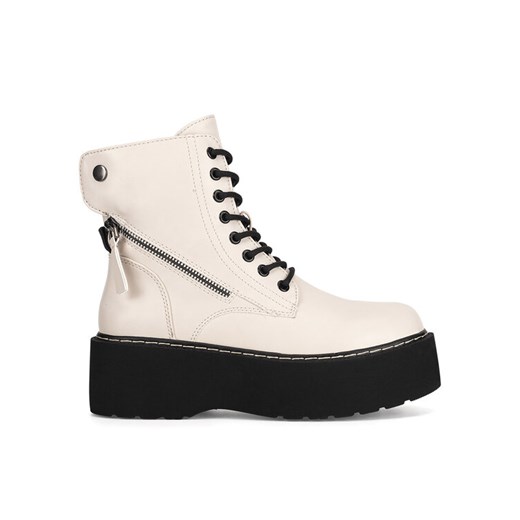 DeeZee Botki WS101-03 Beżowy ze sklepu MODIVO w kategorii Botki - zdjęcie 182634888
