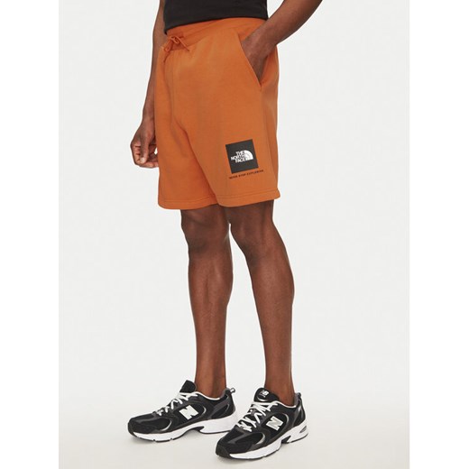 The North Face Szorty sportowe Nse Box NF0A8C1J Brązowy Regular Fit ze sklepu MODIVO w kategorii Spodenki męskie - zdjęcie 182634905