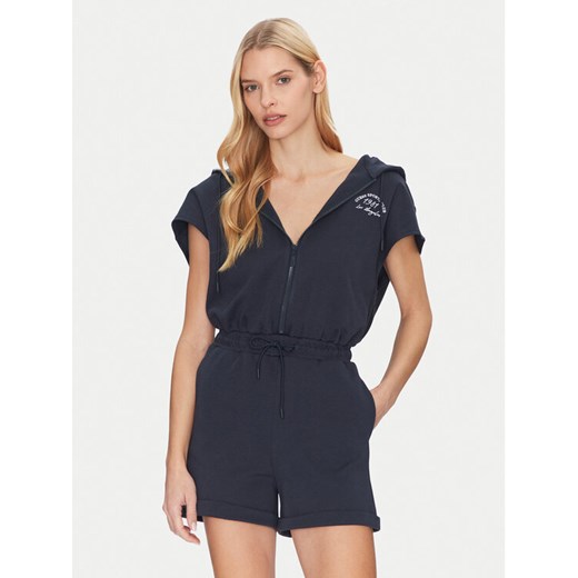 Guess Kombinezon V5GD03 KCS01 Granatowy Regular Fit ze sklepu MODIVO w kategorii Kombinezony damskie - zdjęcie 182634946