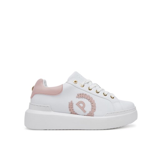 Pollini Sneakersy SA15184G0MXF113A Biały ze sklepu MODIVO w kategorii Buty sportowe damskie - zdjęcie 182634958