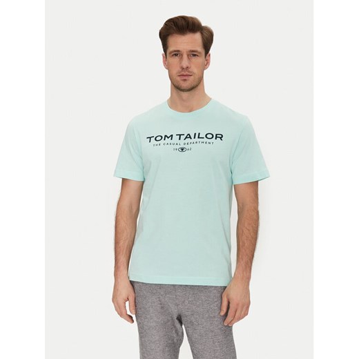 Tom Tailor T-Shirt 1045773 Zielony Regular Fit ze sklepu MODIVO w kategorii T-shirty męskie - zdjęcie 182634959