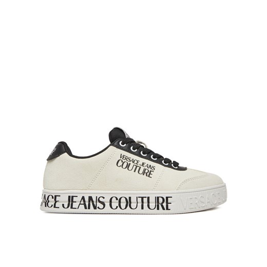 Versace Jeans Couture Sneakersy 78VA3SK6 Biały ze sklepu MODIVO w kategorii Trampki damskie - zdjęcie 182635005