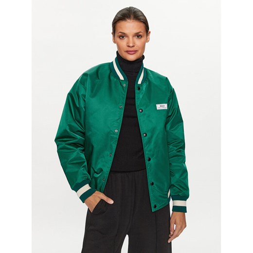 Mercer Amsterdam Kurtka bomber Unisex The Re-Varsity MEAP231010 Zielony Relaxed Fit ze sklepu MODIVO w kategorii Kurtki męskie - zdjęcie 182635108
