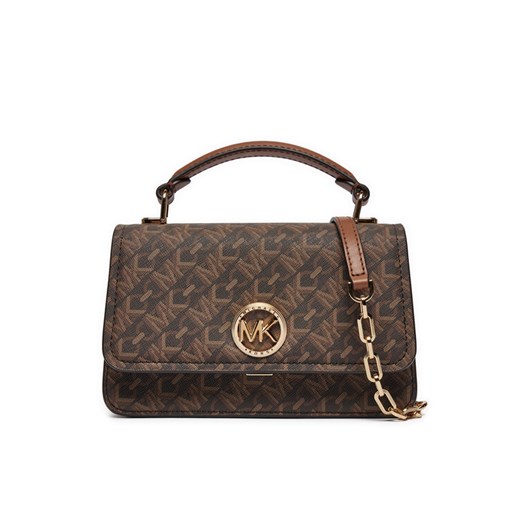 MICHAEL Michael Kors Torebka Delancey 32T4GD8C5B Brązowy ze sklepu MODIVO w kategorii Torebki damskie - zdjęcie 182635129