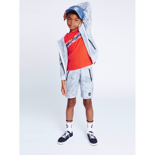 Timberland Bluza T25U15 D Szary Regular Fit ze sklepu MODIVO w kategorii Bluzy chłopięce - zdjęcie 182635155