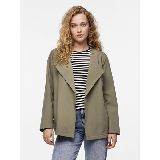 Pieces Marynarka Bosella 17146550 Zielony Regular Fit ze sklepu MODIVO w kategorii Marynarki damskie - zdjęcie 182635177