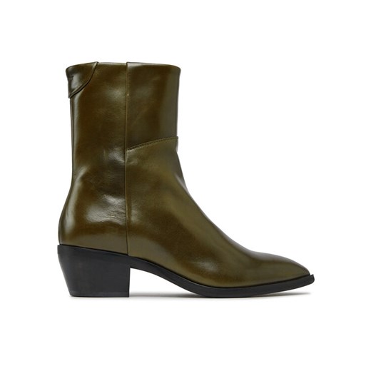 Gant Botki St Broomly Mid Boot 27541375 Zielony ze sklepu MODIVO w kategorii Botki - zdjęcie 182635218