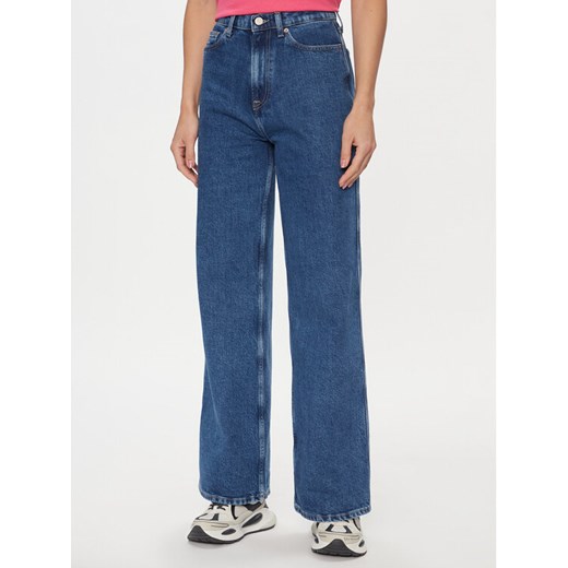 Tommy Jeans Jeansy Claire DW0DW17191 Niebieski Wide Leg ze sklepu MODIVO w kategorii Jeansy damskie - zdjęcie 182635219