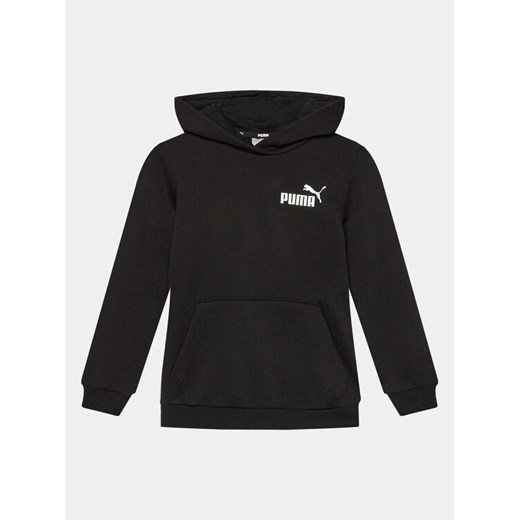 Puma Bluza Ess Small Logo 586970 Czarny Regular Fit ze sklepu MODIVO w kategorii Bluzy chłopięce - zdjęcie 182635268