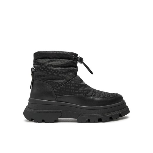Boss Botki Foster Bootie CBBNY 50523505 Czarny ze sklepu MODIVO w kategorii Botki - zdjęcie 182635325