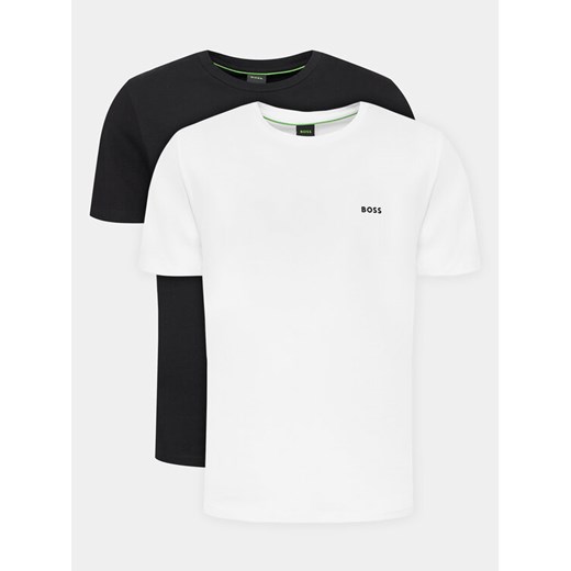 Boss Komplet 2 t-shirtów 50478019 Czarny Regular Fit ze sklepu MODIVO w kategorii T-shirty męskie - zdjęcie 182635356