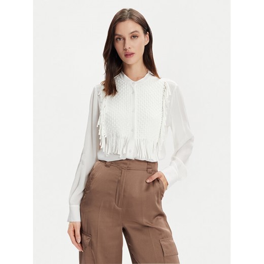 Marella Koszula Sigma 2413111032 Écru Regular Fit ze sklepu MODIVO w kategorii Koszule damskie - zdjęcie 182635357