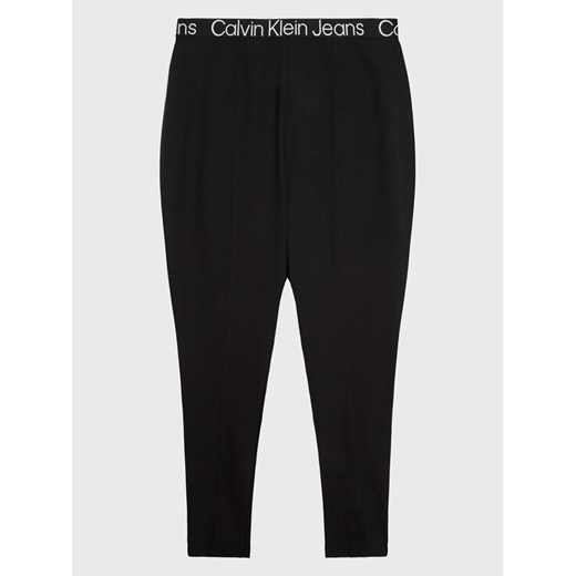 Calvin Klein Jeans Legginsy J20J220835 Czarny Slim Fit 5XL MODIVO