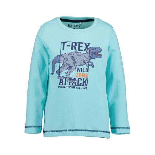 Blue Seven Bluzka 850716 X Niebieski Regular Fit ze sklepu MODIVO w kategorii T-shirty chłopięce - zdjęcie 182635378