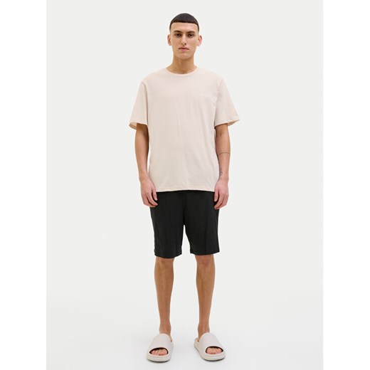 Jack&Jones Piżama Everest 12273635 Beżowy Standard Fit ze sklepu MODIVO w kategorii Piżamy męskie - zdjęcie 182635447