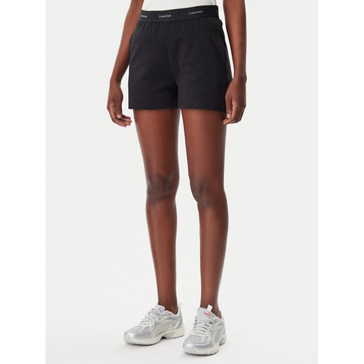 Calvin Klein Underwear Szorty sportowe 000QS7275E Czarny Relaxed Fit ze sklepu MODIVO w kategorii Szorty - zdjęcie 182635497
