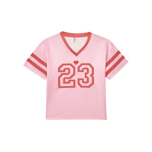 Kids ONLY T-Shirt Lulu 15354971 Różowy Regular Fit ze sklepu MODIVO w kategorii Bluzki dziewczęce - zdjęcie 182635508