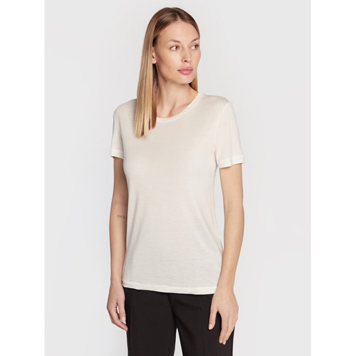 Bruuns Bazaar T-Shirt Katka BBW1072 Biały Regular Fit ze sklepu MODIVO w kategorii Bluzki damskie - zdjęcie 182635538