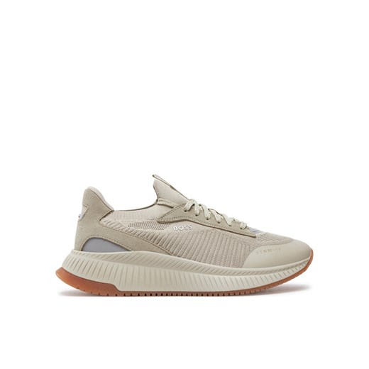 Boss Sneakersy Ttnm Evo 50523113 Beżowy ze sklepu MODIVO w kategorii Buty sportowe męskie - zdjęcie 182635569