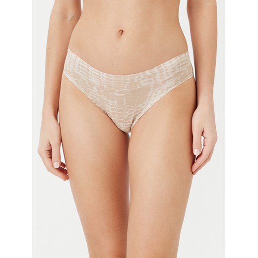 Chantelle Figi klasyczne Soft Stretch C11D30 Beżowy ze sklepu MODIVO w kategorii Majtki damskie - zdjęcie 182635709