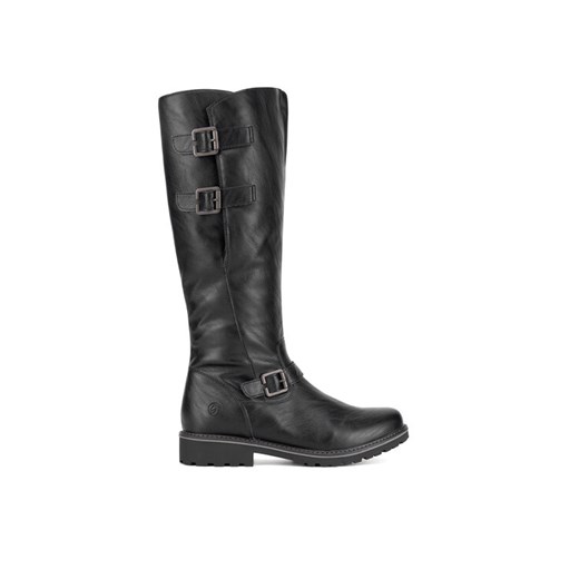 Remonte Kozaki R6590-01 Czarny ze sklepu MODIVO w kategorii Kozaki damskie - zdjęcie 182635796