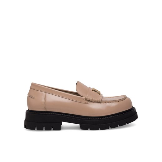 Badura Loafersy PAOLA-112890 Beżowy ze sklepu MODIVO w kategorii Mokasyny damskie - zdjęcie 182635897