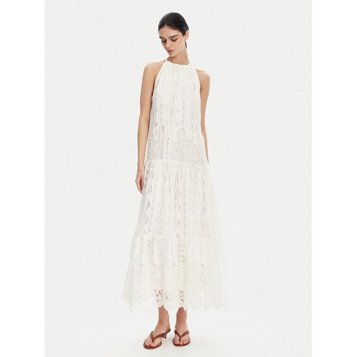 PINKO Sukienka letnia 104857 A2G9 Biały Regular Fit ze sklepu MODIVO w kategorii Sukienki - zdjęcie 182635916