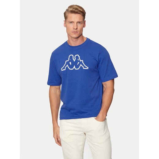 Kappa T-Shirt Logo Korpo Cromen 303HZ70 Niebieski Regular Fit ze sklepu MODIVO w kategorii T-shirty męskie - zdjęcie 182635935