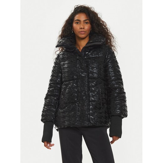 Guess Kurtka puchowa Melie W4BL57 WGL40 Czarny Regular Fit ze sklepu MODIVO w kategorii Kurtki damskie - zdjęcie 182635969