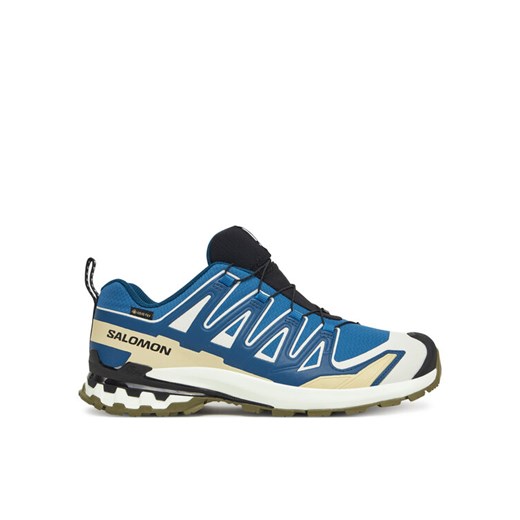 Salomon Buty do biegania Xa Pro 3D V9 Gore-Tex L47817400 Niebieski ze sklepu MODIVO w kategorii Buty sportowe męskie - zdjęcie 182635986