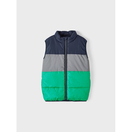 NAME IT Kamizelka 13211842 Zielony Regular Fit ze sklepu MODIVO w kategorii Kamizelki chłopięce - zdjęcie 182635987