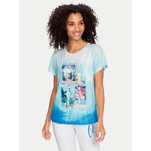 Olsen T-Shirt 11104849 Niebieski Regular Fit Olsen 46 MODIVO