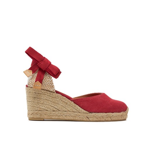 Castañer Espadryle Carina/6/002 021644 Czerwony ze sklepu MODIVO w kategorii Espadryle damskie - zdjęcie 182636027