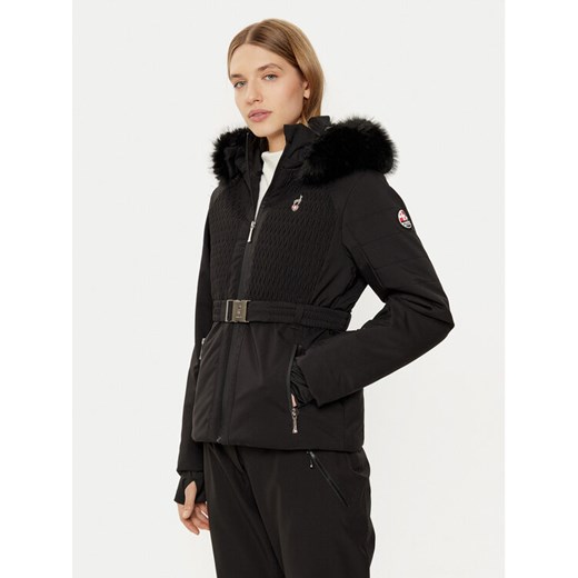 Aulp Kurtka narciarska Velda Czarny Slim Fit ze sklepu MODIVO w kategorii Kurtki damskie - zdjęcie 182636057
