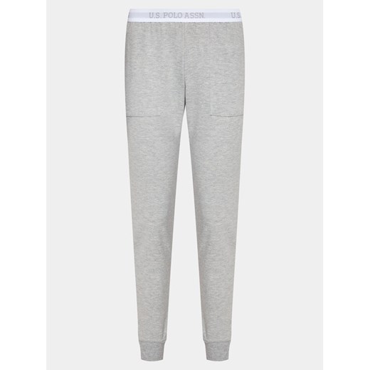 U.S. Polo Assn. Spodnie piżamowe 16602 Szary Regular Fit ze sklepu MODIVO w kategorii Piżamy damskie - zdjęcie 182636096