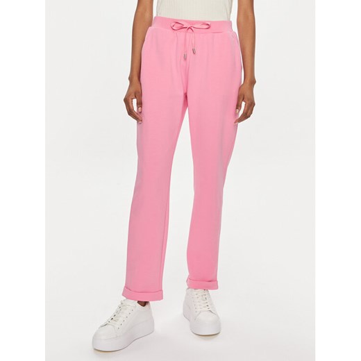 Liu Jo Sport Spodnie dresowe TA4172 FS090 Różowy Regular Fit ze sklepu MODIVO w kategorii Spodnie damskie - zdjęcie 182636126