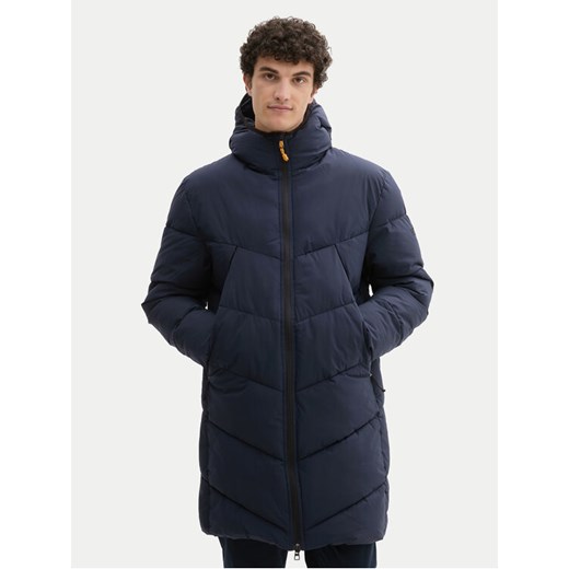Tom Tailor Denim Kurtka zimowa 1041777 Granatowy Regular Fit ze sklepu MODIVO w kategorii Kurtki męskie - zdjęcie 182636135