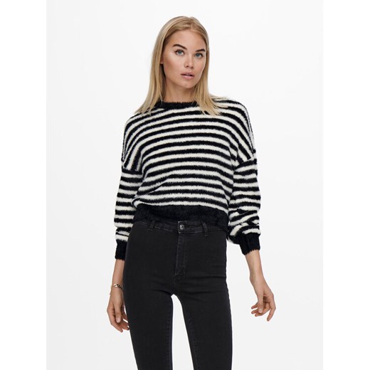 ONLY Sweter 15235973 Écru Regular Fit ze sklepu MODIVO w kategorii Swetry damskie - zdjęcie 182636196