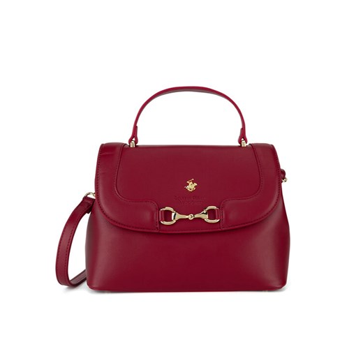 Beverly Hills Polo Club Torebka BHPC-K-046-06 Czerwony ze sklepu MODIVO w kategorii Torebki damskie - zdjęcie 182636217