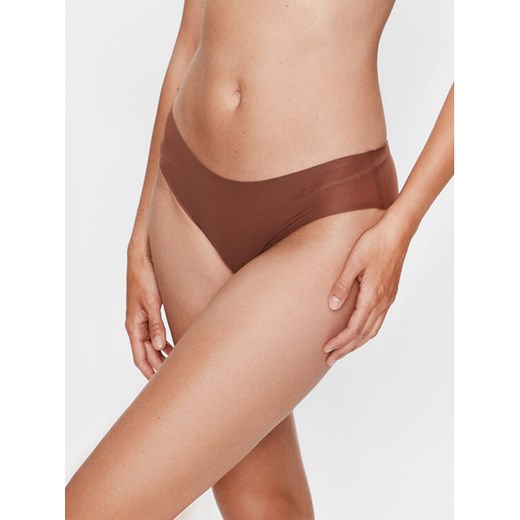 Chantelle Figi klasyczne Soft Stretch C26430 Brązowy ze sklepu MODIVO w kategorii Majtki damskie - zdjęcie 182636267