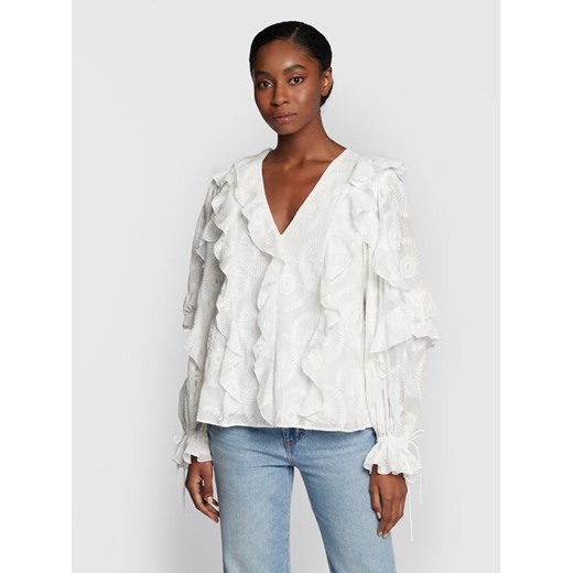 Ted Baker Bluzka Janeio 263119 Biały Regular Fit Ted Baker 1 MODIVO
