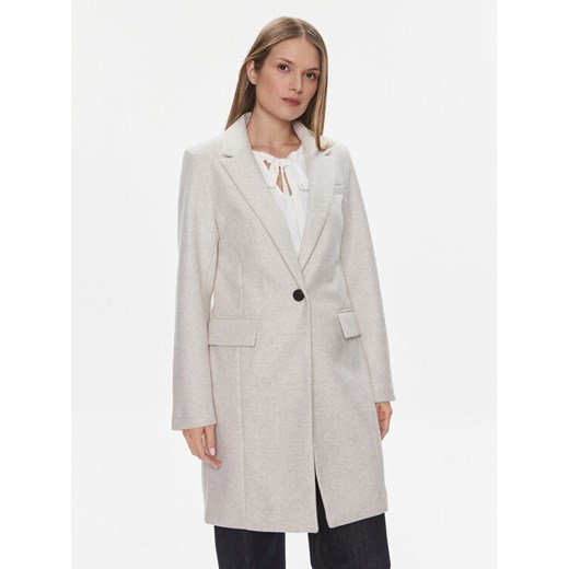 ONLY Płaszcz przejściowy Nancy 15292832 Biały Regular Fit ze sklepu MODIVO w kategorii Płaszcze damskie - zdjęcie 182636328