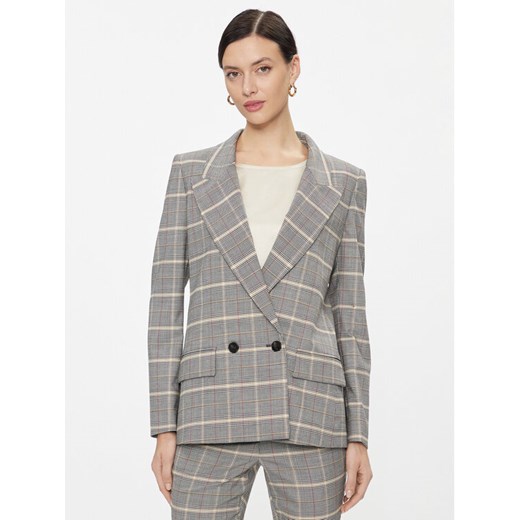 Marella Marynarka Illipe 2330461436200 Szary Regular Fit ze sklepu MODIVO w kategorii Marynarki damskie - zdjęcie 182636338