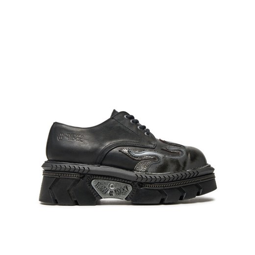 NEW ROCK Sneakersy M-1553-S1 Czarny ze sklepu MODIVO w kategorii Buty sportowe męskie - zdjęcie 182636389